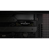 Corsair MP700 Pro XT 2 TB SSD (schwarz, PCIe Gen5 x4 NVMe 2.0, M.2 2280, 3D TLC NAND)