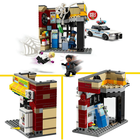 Lego Superhelden 76311 Spider-Vers: Meilen Moral vs. der Spott