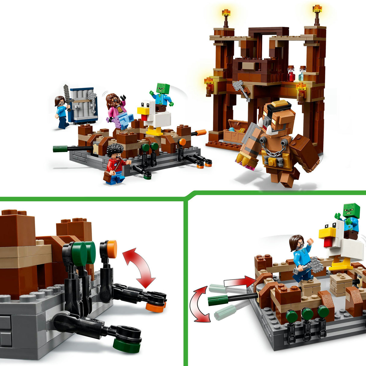 Lego Minecraft 21272 Die Arena im Waldhaus