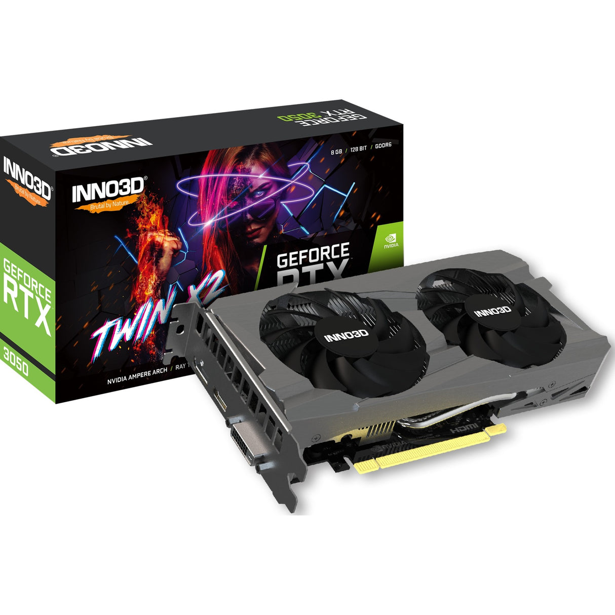 Inno3d Inno3d Geforce RTX 3050 TWIN X2
