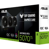 Asus tuf gaming geforce rtx 5070 ti oc 16g grafische kaart (3x displayport, 2x hdmi)