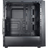 Inter-tech T-11 Televen Midi-Tower-Gehäuse (schwarz | 3x USB-A | Fenster)