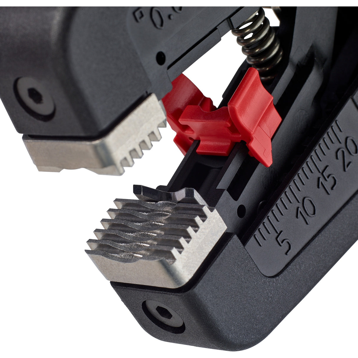 Automatische Abisolierzange von Knipex | Länge 195 mm | 0,08-16 (awg 28-5) mm² | 1 Stück - 12 52 195 - 12 52 195