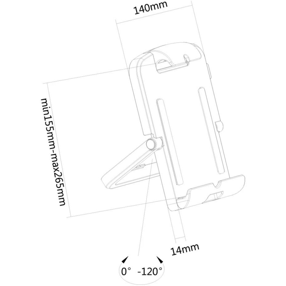 NEOMOUNDS Tablet-UN200WHITE Tablet-Unterstützung