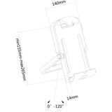 NEOMOUNDS Tablet-UN200WHITE Tablet-Unterstützung