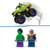 Lego Marvel: Hulk Truck vs. Thanos – Superhelden-Spielzeug – 76312