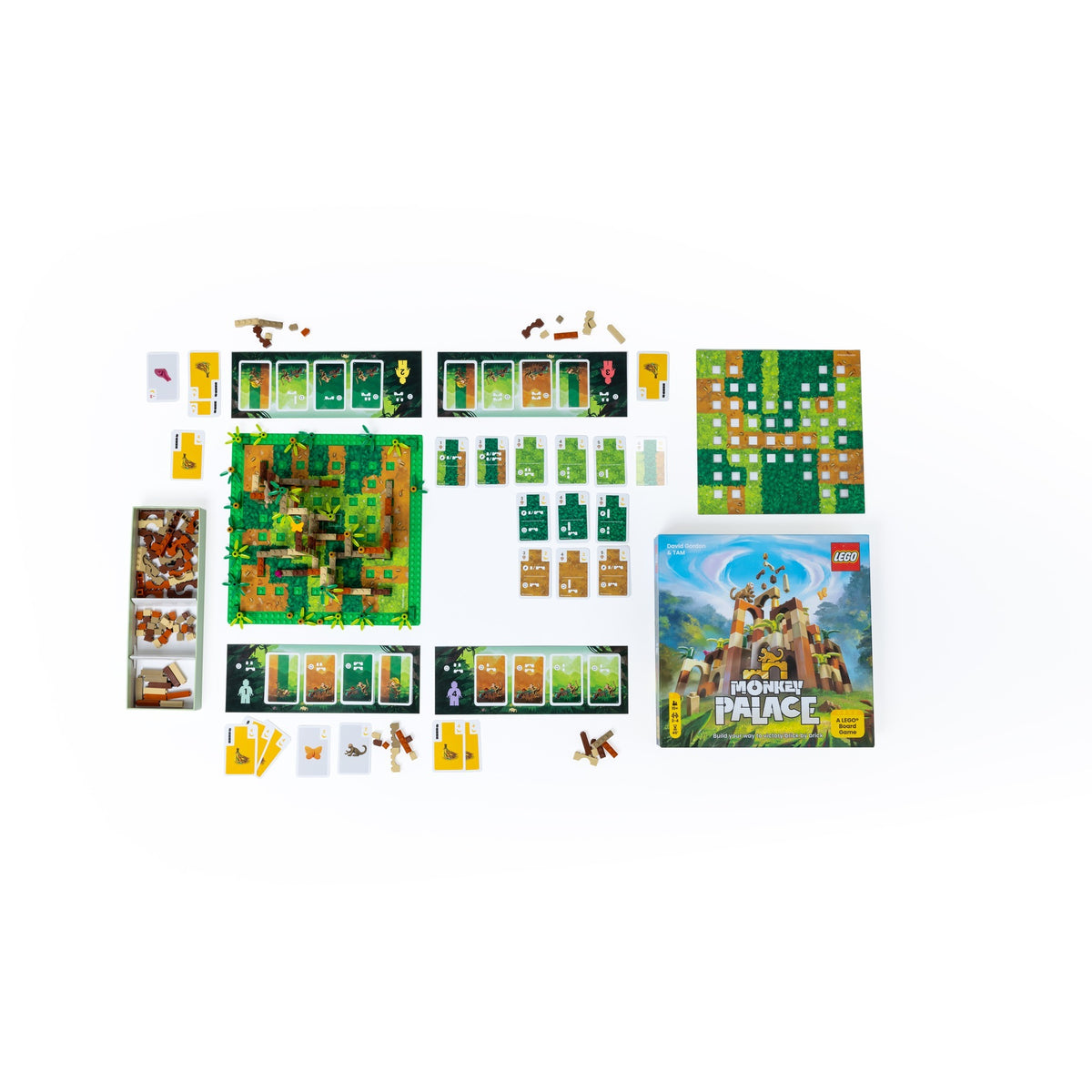 Lego-Affenpalast-Brettspiel