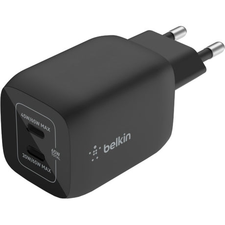 Belkin Boostcharge Pro 2-poort USB-C GaN-Wandlader mit P.