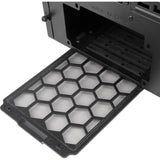 Silverstone sst-sed1-b Midi-Tower-Gehäuse (schwarz | 2x USB-A | 1x USB-C)