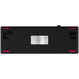 Lorgar kbp70mw rgb mechanisch gaming toetsenbord (zwart, us lay-out (qwerty), logar toxic purple, 65%, rgb, hot-swappable, pbt double-shot, bluetooth | 2.4ghz | usb)