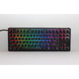 Ducky One 3 Classic TKL RGB mechanische Tastatur (Schwarz, US-Layout (QWERTY), Cherry MX Speed Silver, 80 % (TKL), RGB-LEDs, Double-Shot PBT, Hot-Swap-fähig, Quack-Mechanik)