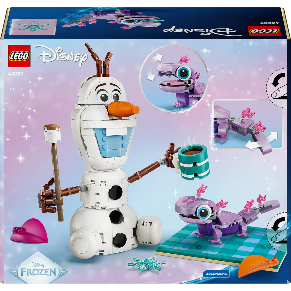 Lego Disney Princess 43287 Olaf und Brunis Picknickspaß