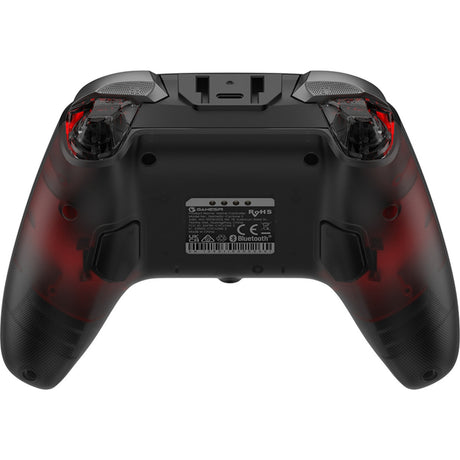 Gamesir Cyclone 2 Multiplattform-Controller – Shadow Black (Schwarz Rot, USB 2,4 GHz Bluetooth, Switch, Android, iOS, PC)