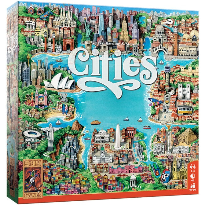 999games 999 Games Städte-Brettspiel