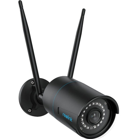 Reolink W320-B – 5 MP Outdoor-Sicherheitskamera, 2,4 5 GHz WLAN, Erkennung von Personen, Fahrzeugen, Tieren, 30 Meter Nachtsicht