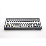 Ducky projectd tinker 65 met qmk via rgb mechanisch toetsenbord (zwart, us lay-out (qwerty), 65%, barebone. rgb leds, hot-swappable, gasket mount)