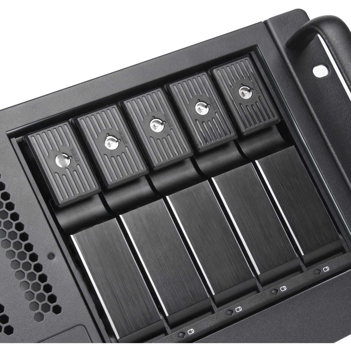 Silverstone RM41-H08 Rackgehäuse (schwarz | 2x USB-A 3.2 (5 Gbit s))