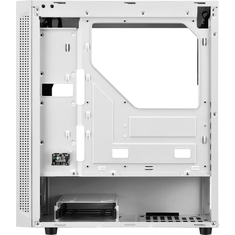 Sharkoon RGB Slider Midi-Tower-Gehäuse (weiß | 3x USB-A | RGB | gehärtetes Glas)