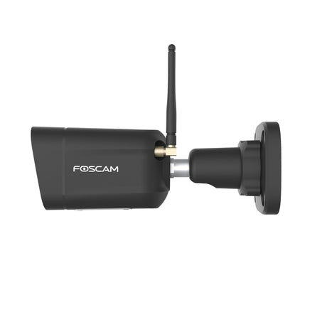 Foscam v8p, 4k 8mp Dualband-WLAN-Überwachungskamera (schwarz, mit Ton- und Lichtalarm)