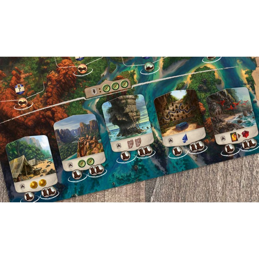 White Goblin Games Die verschwundenen Ruinen von Arnak Brettspiel (niederländisch, 1 – 4 Spieler, 30 – 120 Minuten, ab 12 Jahren)