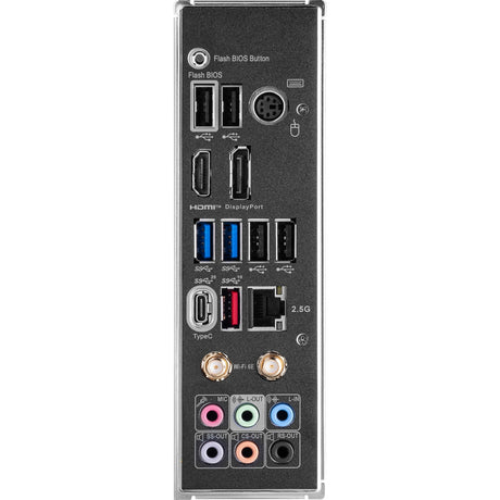 MSI Z790 Gaming Plus Wi-Fi Socket 1700 Mainboard (grau schwarz, RAID, 2,5 GB-LAN, Wi-Fi 6e, BT, Sound, ATX)