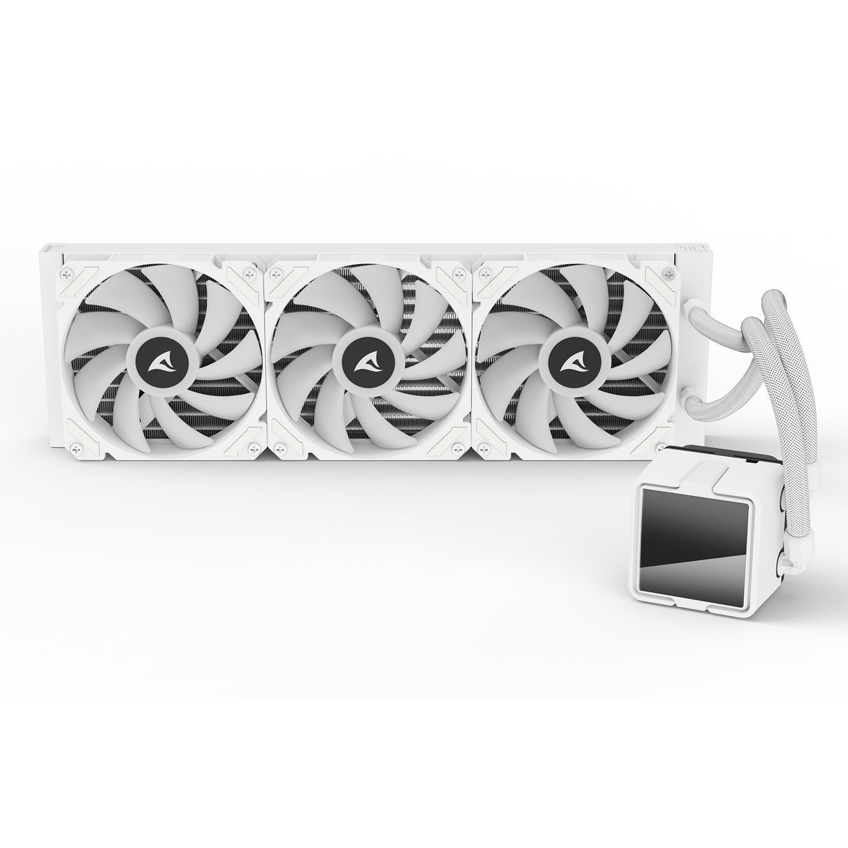 Sharkoon S60 ArGB Wasserkühlung (weiß, 4-Pin-PWM)