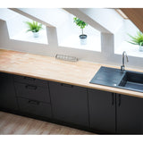 Brennenstuhl Brennenstuhl Estilo Hoekstopcontact 4-fach mit USB-Ladefunktion