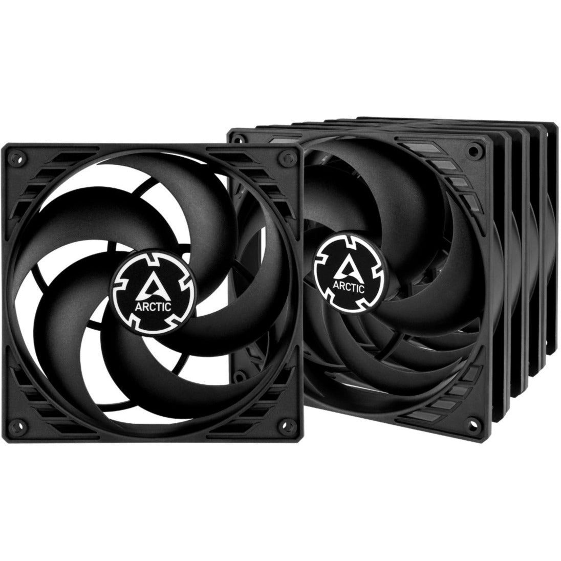 Arctic P14 Value Pack Gehäuselüfter (schwarz, 5 Stück, 140 x 140 x 27 mm)