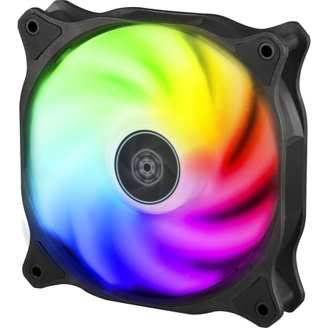 Silverstone Air Blazer 120R RGB-Gehäuselüfter (schwarz, 120 x 25 x 120 mm, PWM)