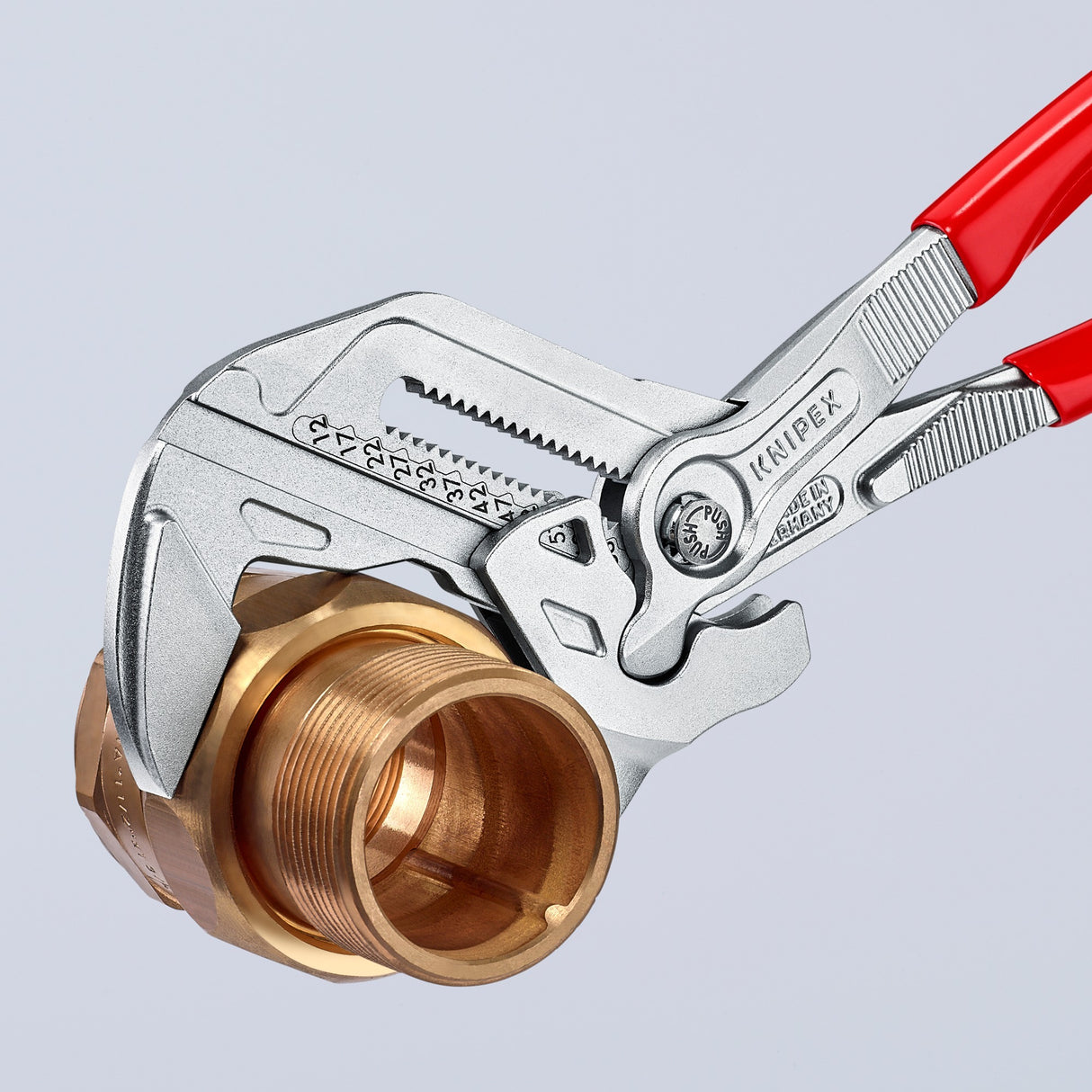 Knipex Schraubenschlüsselzange 8603300 (rot)