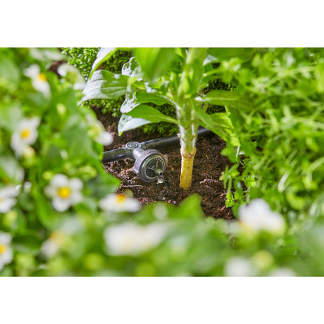 Gardena Series Tropfer 2 l u, druckausgleichender Tropfer (dunkelgrau, 10 Stück)
