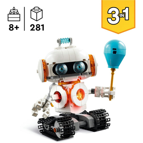 Lego Creator 3-in-1 – Weltraumroboter-Konstruktionsspielzeug (31164)