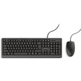 Trust Primo Tastatur-Maus-Set, Desktop-Set (schwarz, US-Layout, Membran)