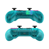 Gamesir nova hd rumble ns controller (blauwgroen, pc, steam, android, ios, switch, bluetooth 2.4 ghz usb)