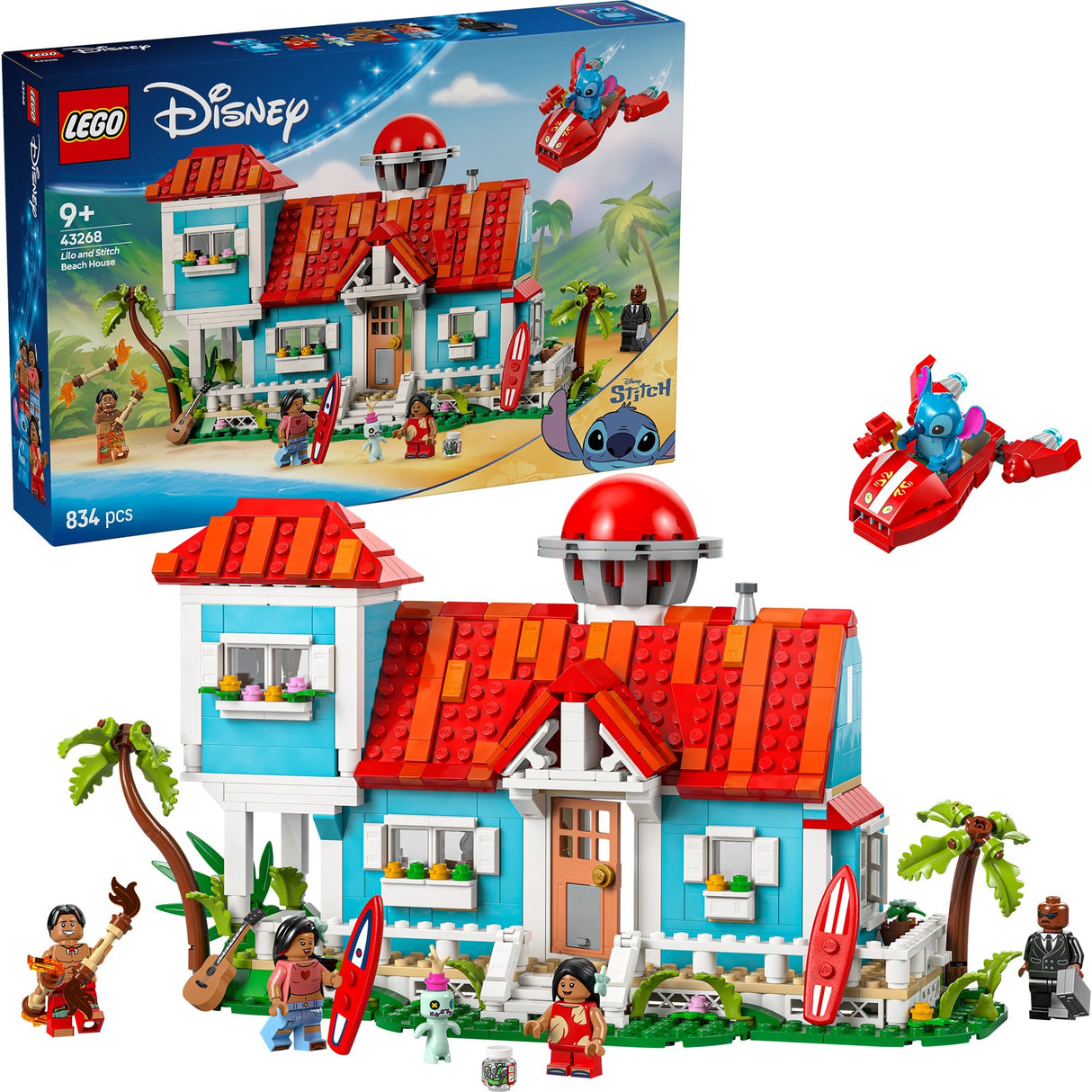 Lego Disney 43268 Lilo und Stitch Strandhaus