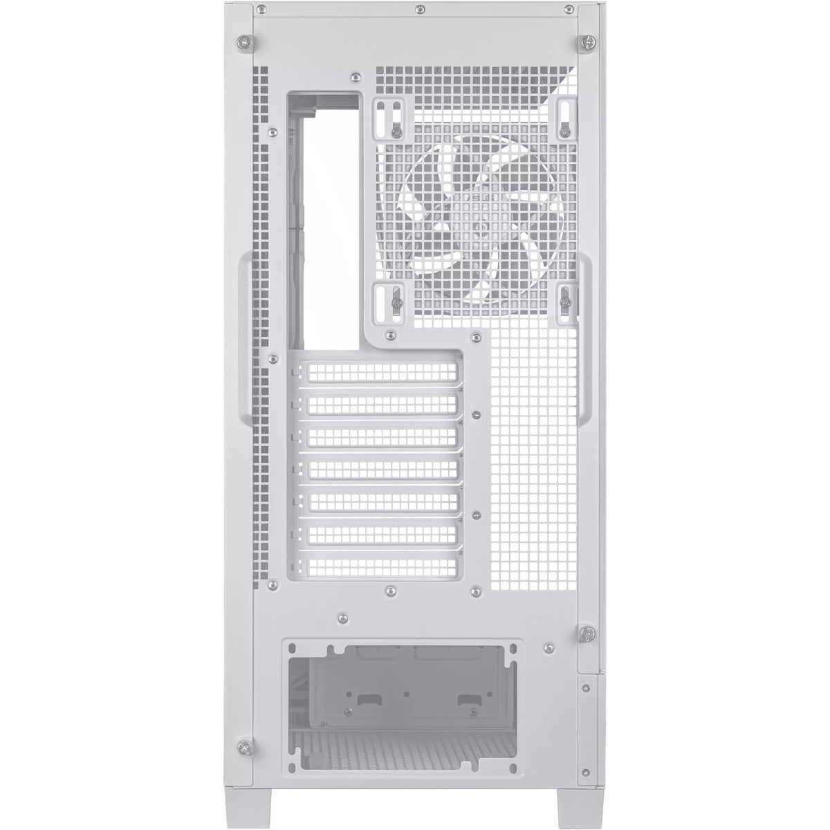 Asus a31 plus Midi-Tower-Gehäuse (weiß | 2x USB-A | 2x USB-C | gehärtetes Glas)