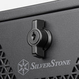 Silverstone RM44 Rackgehäuse (schwarz | 4U | USB Typ-C | 2x 80mm Gehäuselüfter im Lieferumfang enthalten)