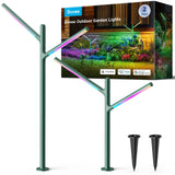 Govee Outdoor-Gartenleuchten Smart Garden Lighting Matter RGBWW 2 Stück