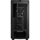 Fractal design north - momentum edition midi tower behuizing (zwart houtkleur | 2x usb-a | 1x usb-c | tempered glass)