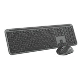 Logitech MK950 Signature Slim Wireless-Desktop-Set (Graphit, US-internationales Layout (QWERTY), 400–4000 dpi)
