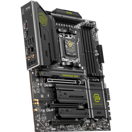 MSI Mag B850 Tomahawk Max WiFi Sockel AM5 Mainboard (RAID, 5GB-LAN, WiFi 7, BT, Sound, ATX)