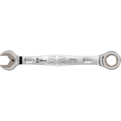 Wera 9632 Magnetstreifen 6000 Joker Imperial 1 Maul-Ratschenschlüssel-Set Schraubenschlüssel (Zoll, 8-teilig)