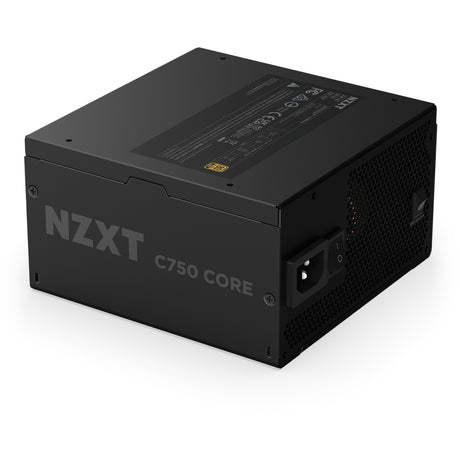 Nzxt c750 gold core modulaire 750 watt voeding (zwart, 1x 12v-2x6, 2x pcie)