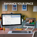 Logitech MK950 Signature Slim Wireless-Desktop-Set (Graphit, US-internationales Layout (QWERTY), 400–4000 dpi)