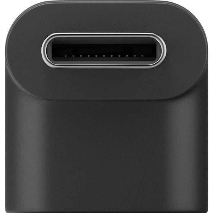 Goobay Adapter USB-C Anschluss > USB-C Stecker, 90° (schwarz)
