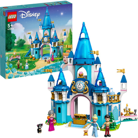 Lego Disney Princess – Bauspielzeug „Aschenputtels Schloss und der hübsche Prinz“ (43206)