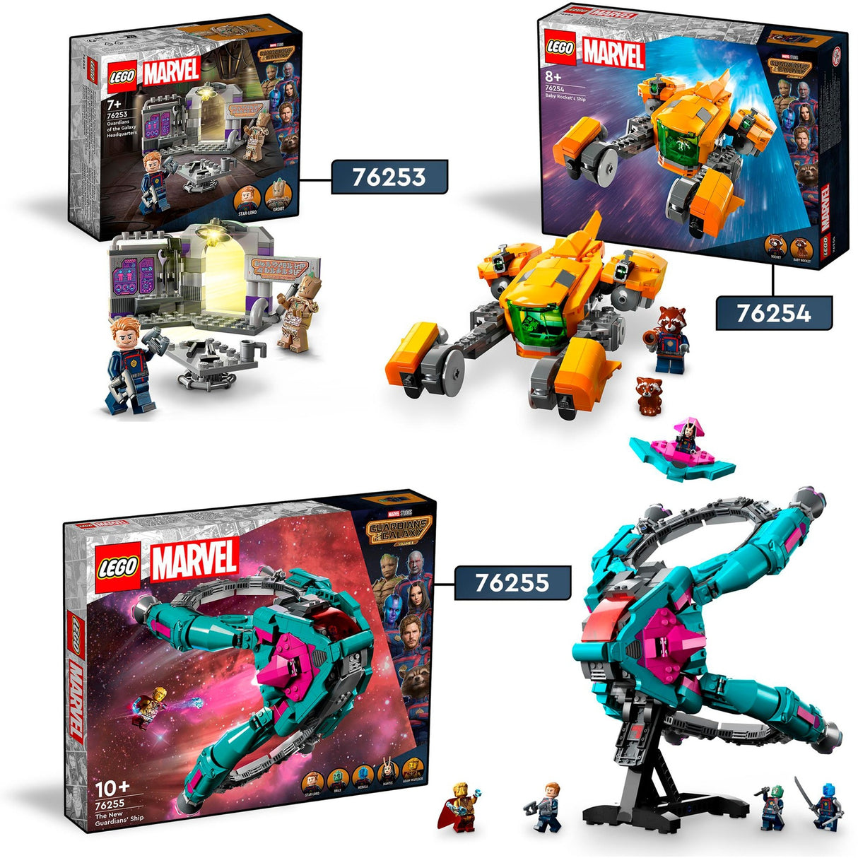 Lego Super Heroes 76254 Das Baby Rocketschiff