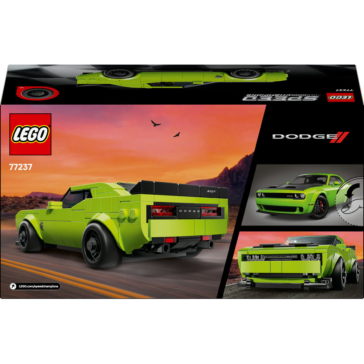 Lego ® Speed Champions Dodge Challenger SRT Hellcat Sportwagen – 77237
