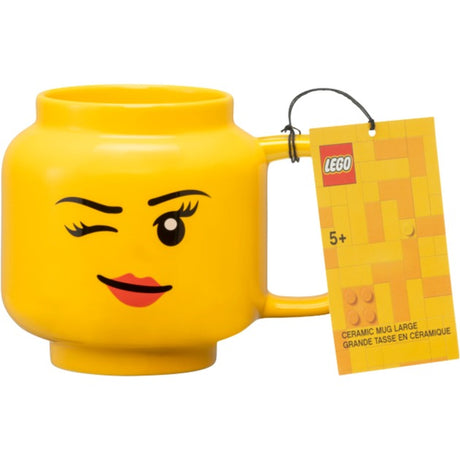 Zimmer Kopenhagen Zimmer Kopenhagen Lego Ceramic Becher Zwinkern Mädchen Kopf, Groo