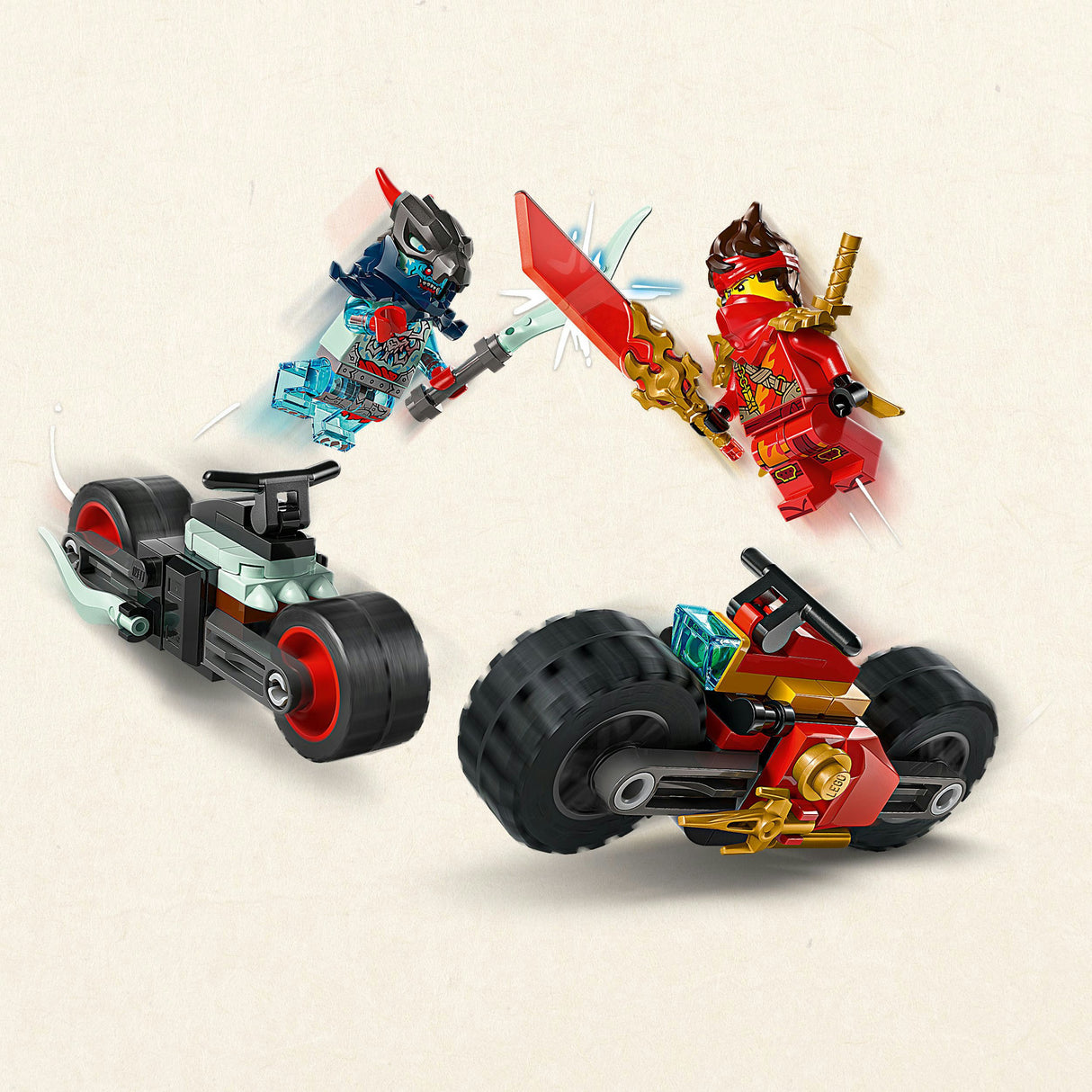 Lego Ninjago 71838 Kais Motorradrennen